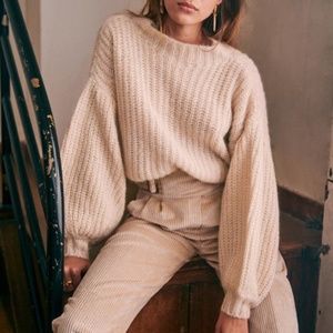 Sezane Olric Jumper Pale Pink